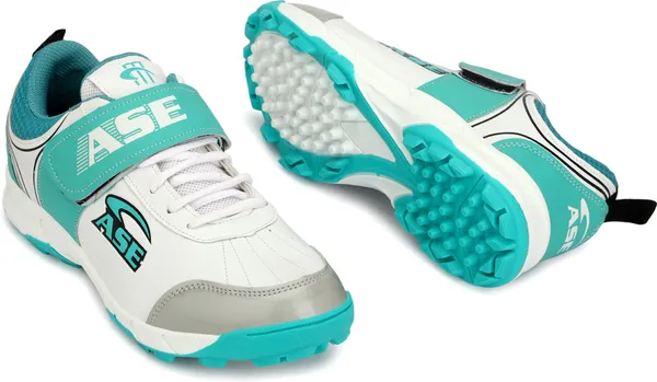 ASE_Mens__Sea_Green_Synthetic_Leather_Agile_Striker_Youth_Cricket_Shoes_with_Velcro_Closure_CRT020_SEA_GREEN_11